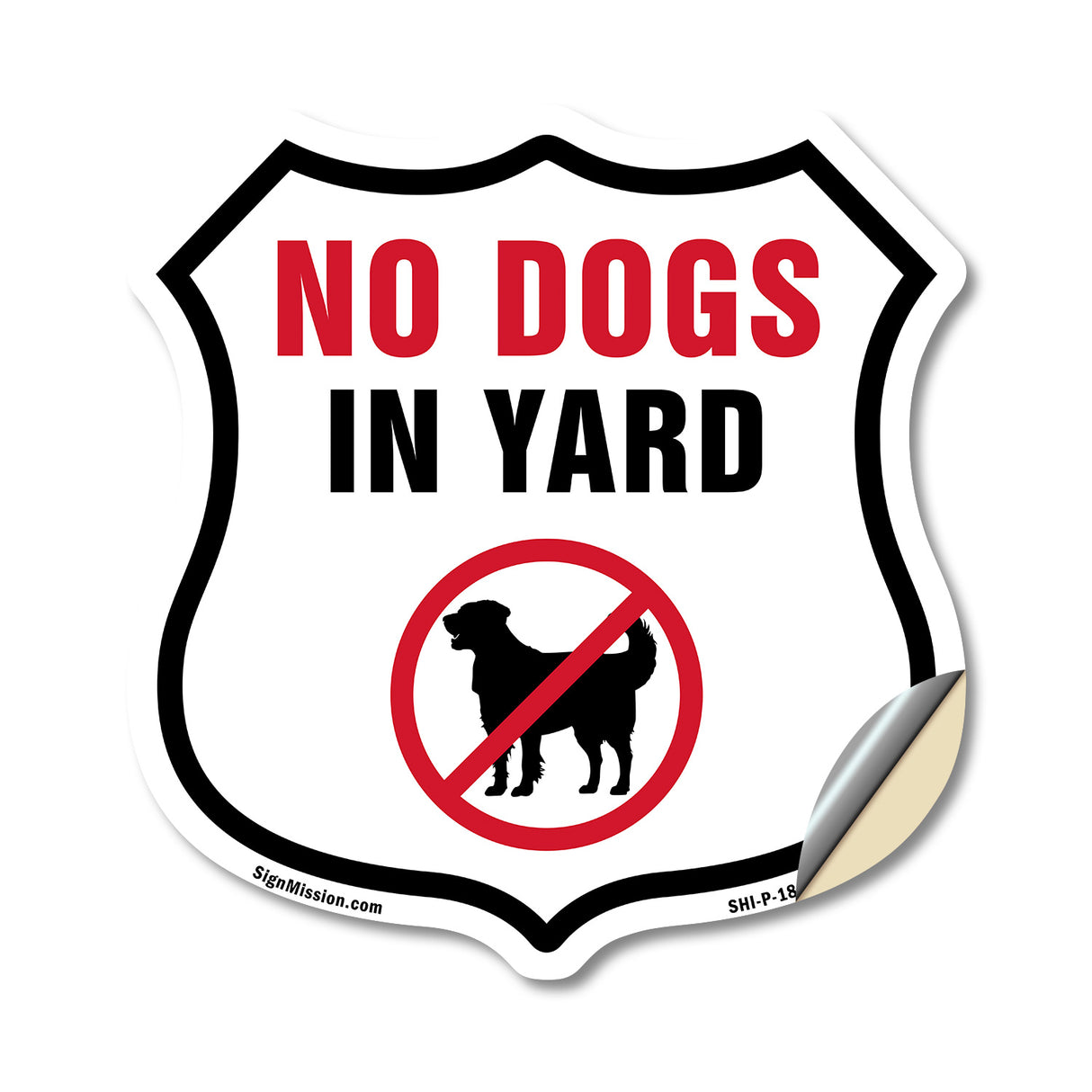 No Dogs In Yard