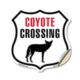 Caution Coyote Crossing