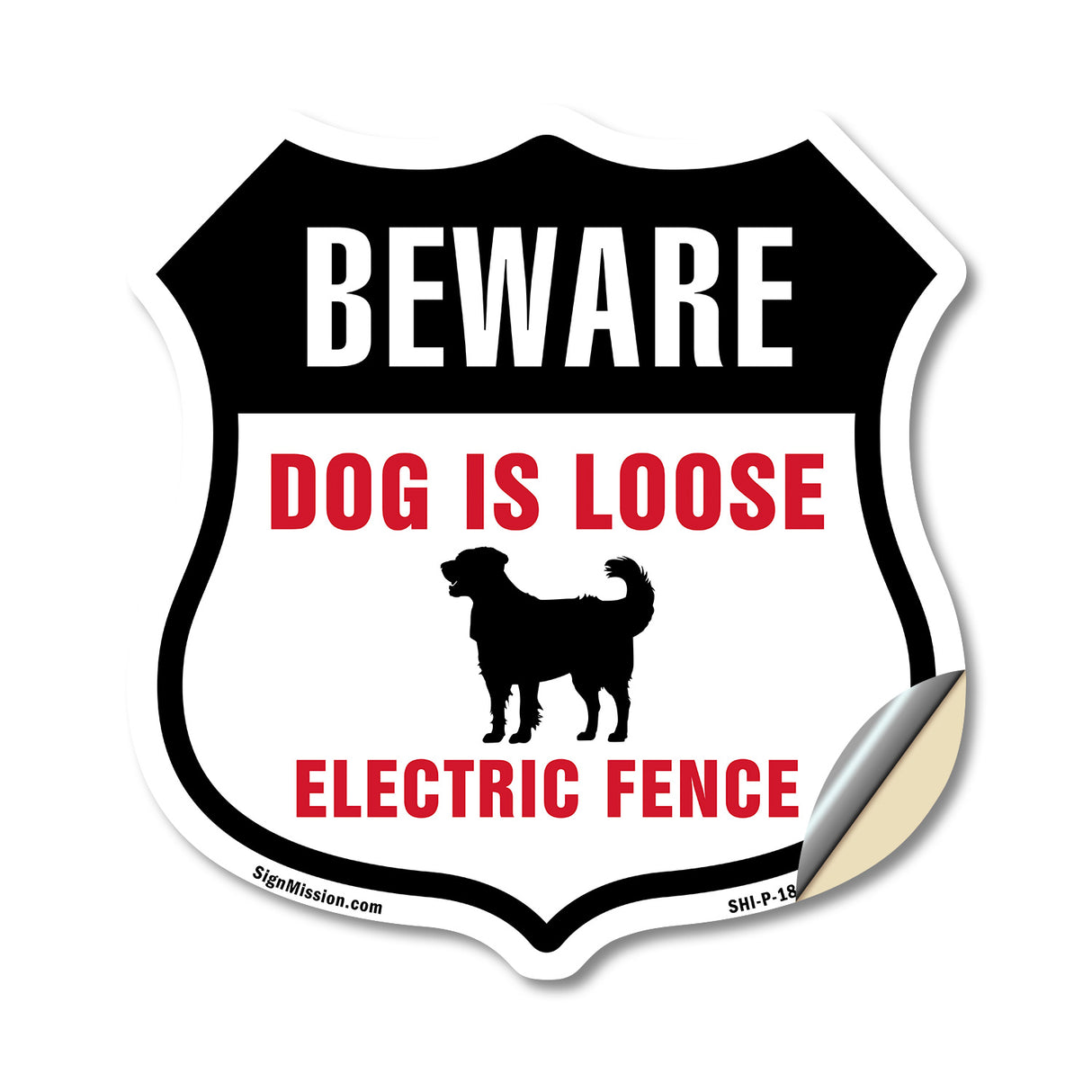 Beware Dogs Are Loose Invisible Fence