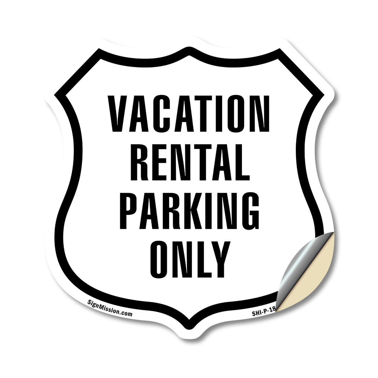 Vacation Rental Parking Only