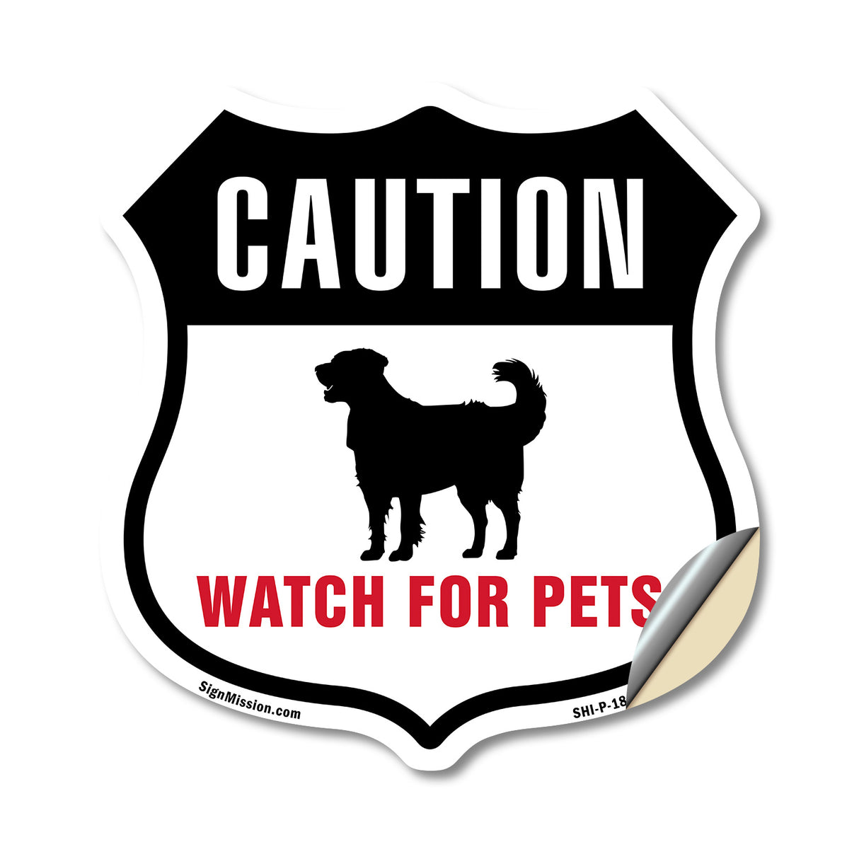 Caution Watch for Pets