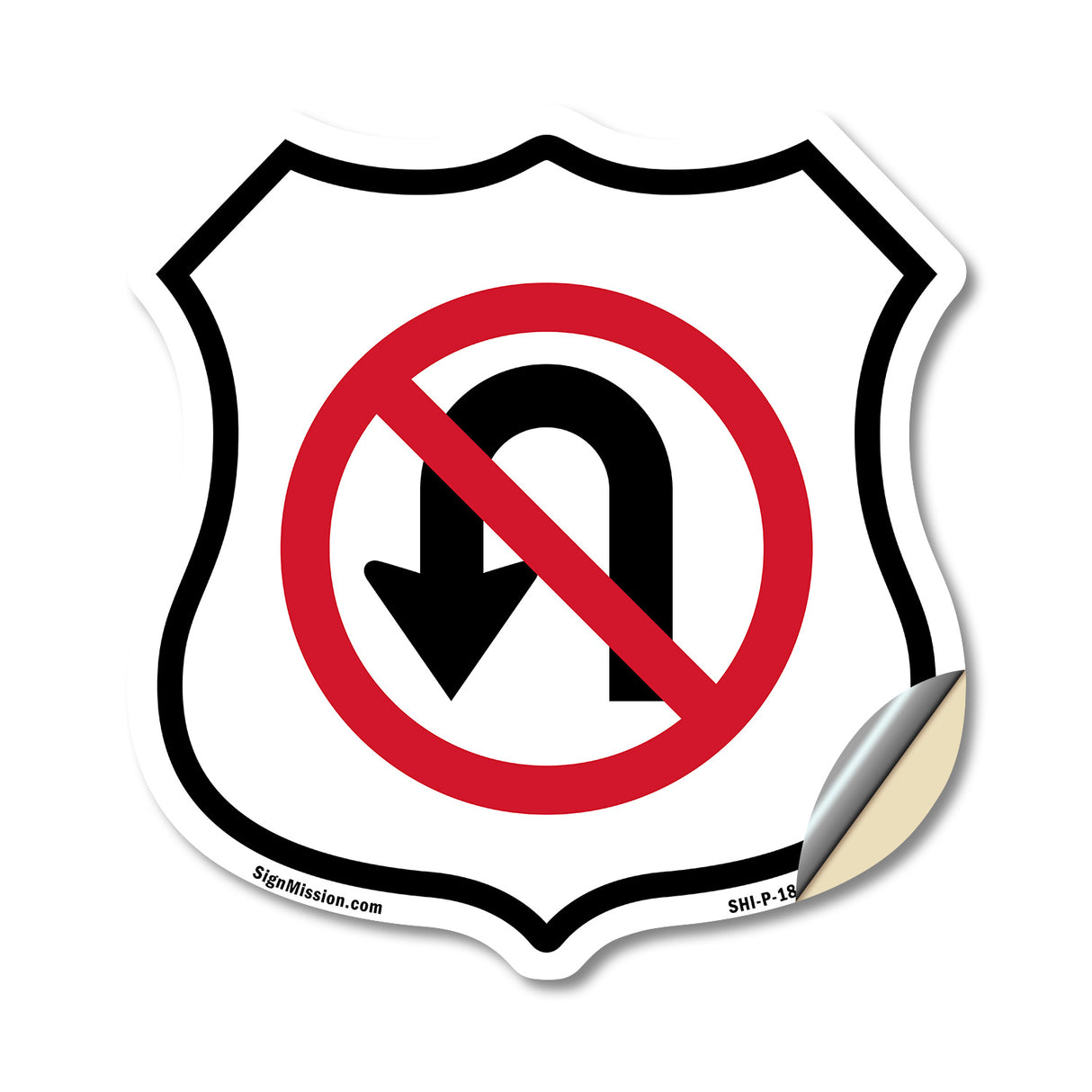 No U-Turn Symbol