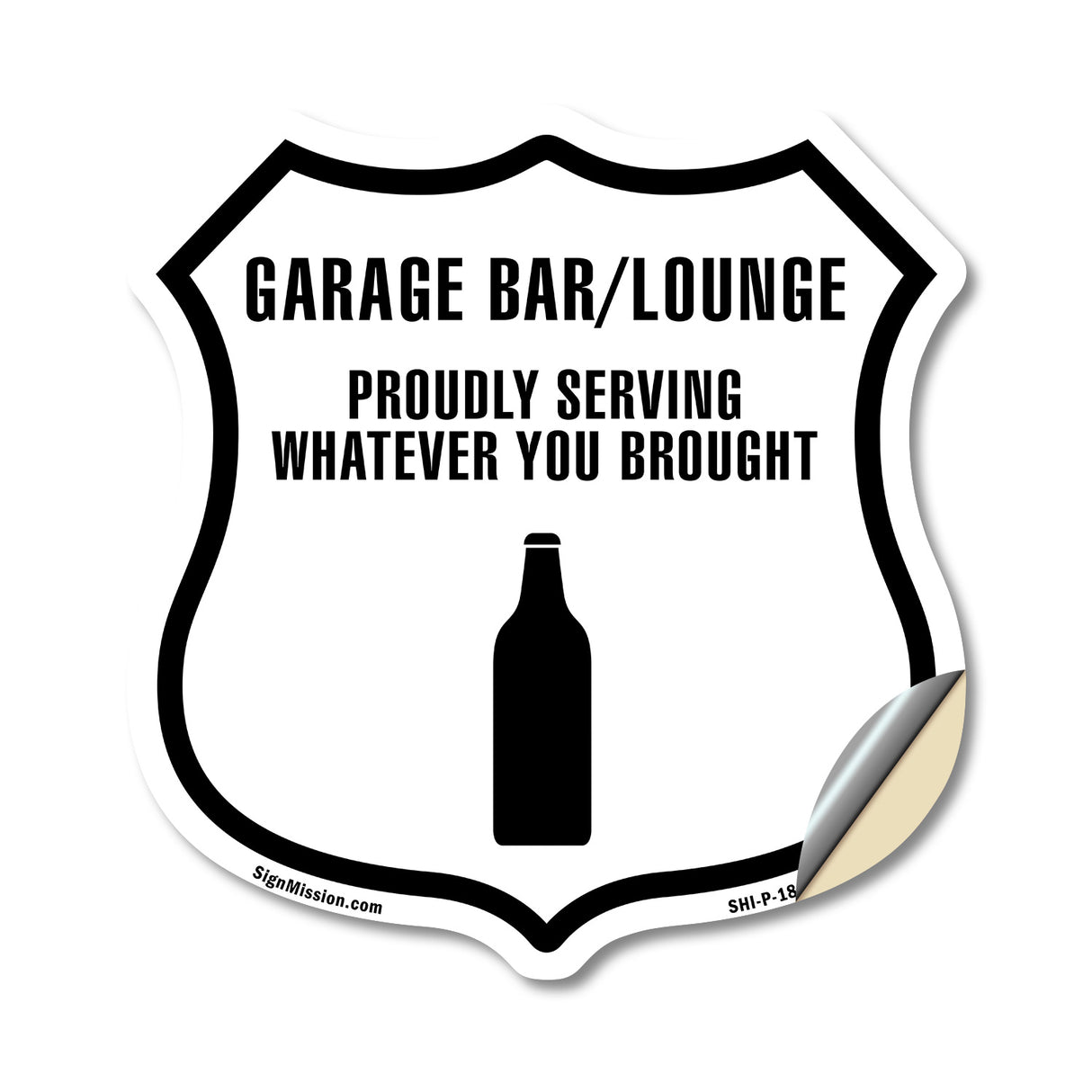Garage Bar Lounge Proudly Serving Whatever You Brought