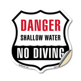Danger Shallow Water No Diving