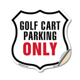 Golf Cart Parking Only
