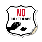 No Rock Throwing