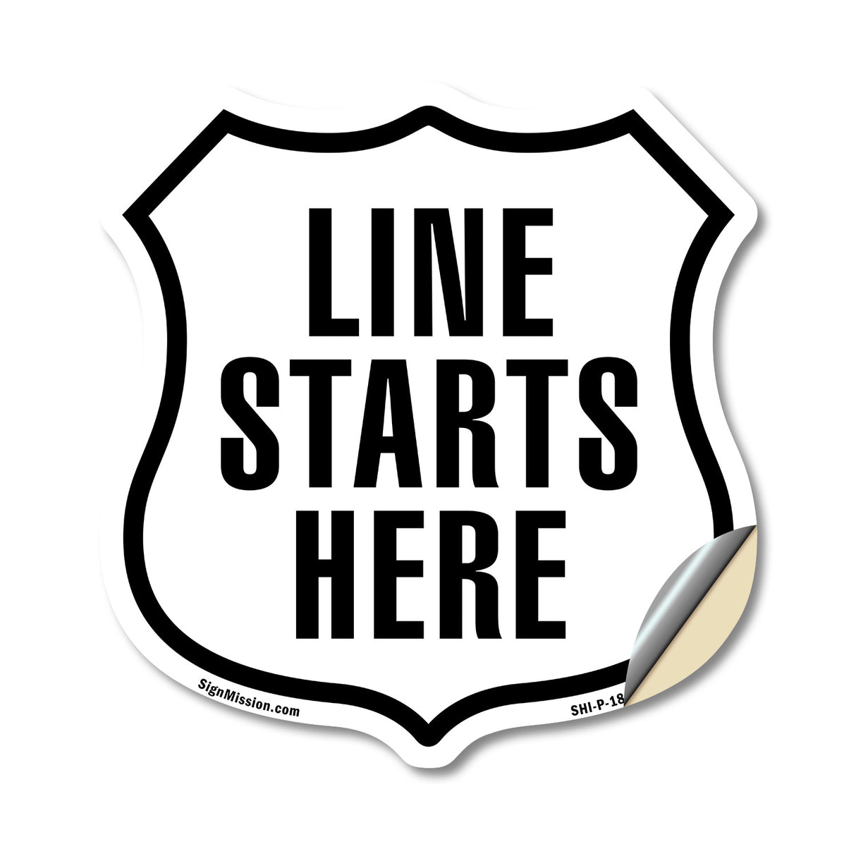 Line Starts Here