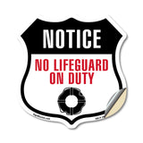 Notice No Lifeguard on Duty