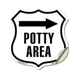Potty Area Right