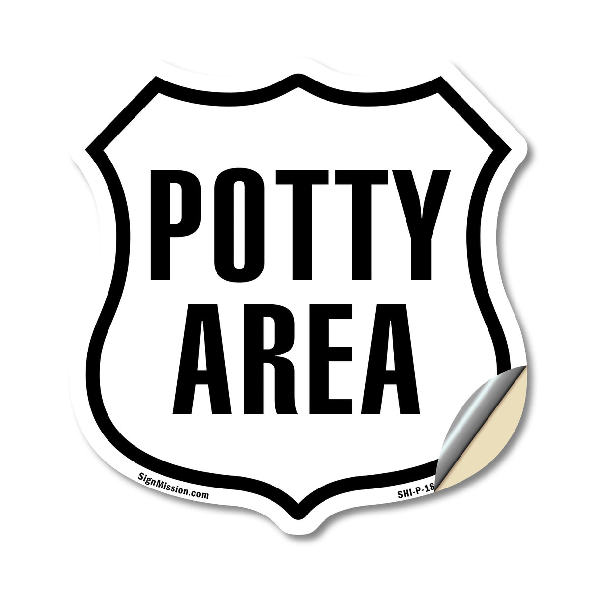 Potty Area