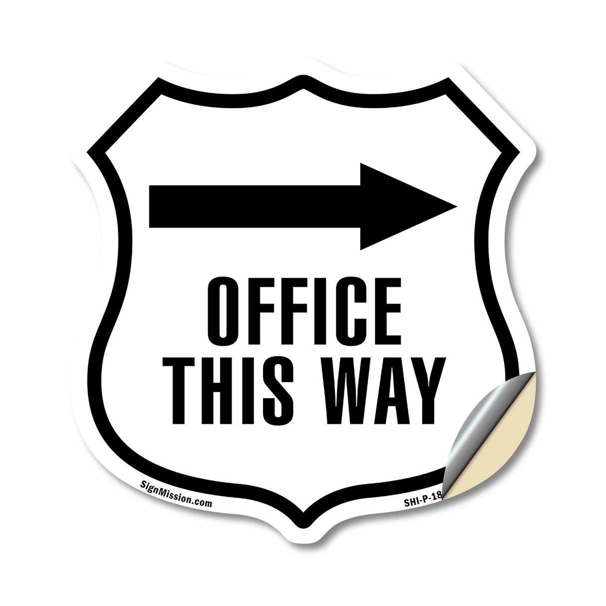 Office This Way Right