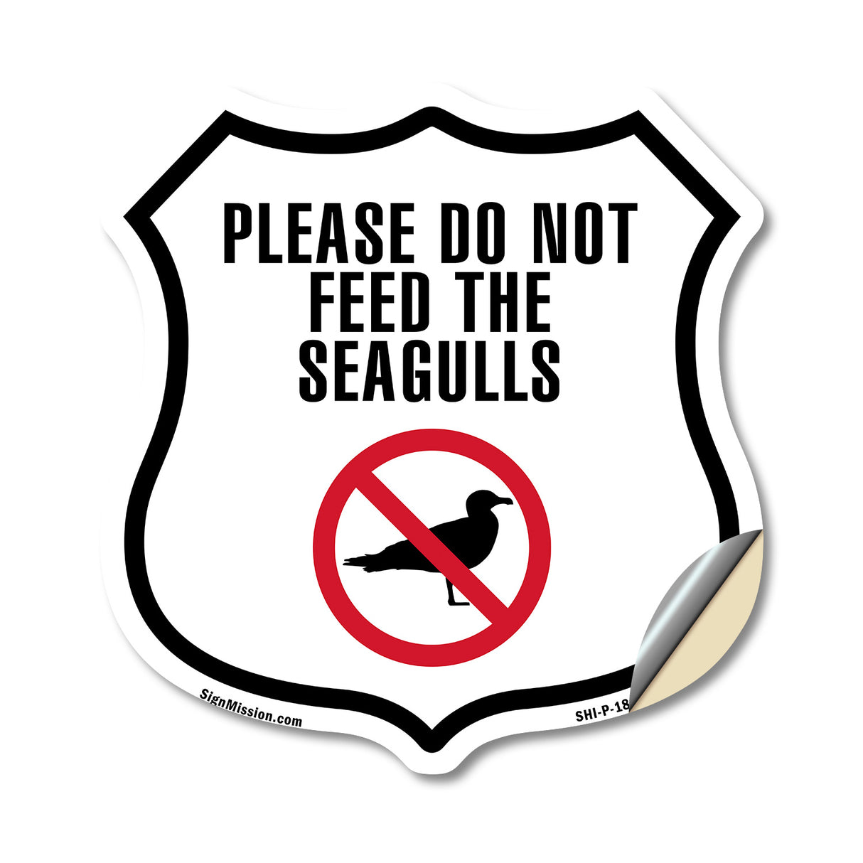 Please Do Not Feed The Sea Gulls