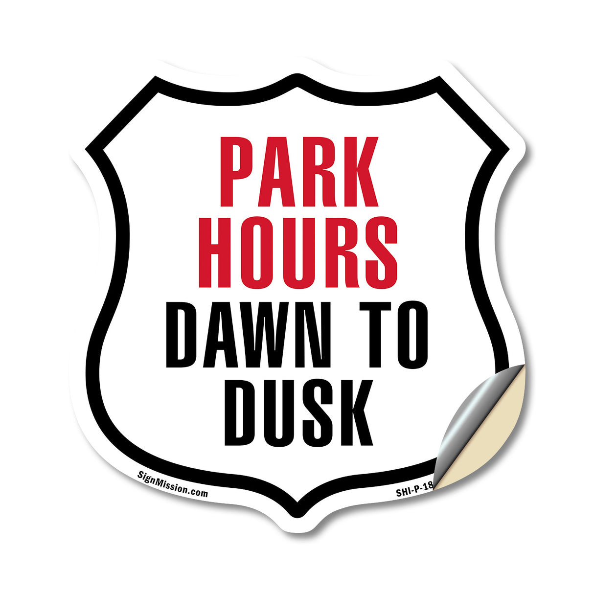 Park Hours Dawn Dusk