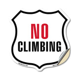 No Climbing