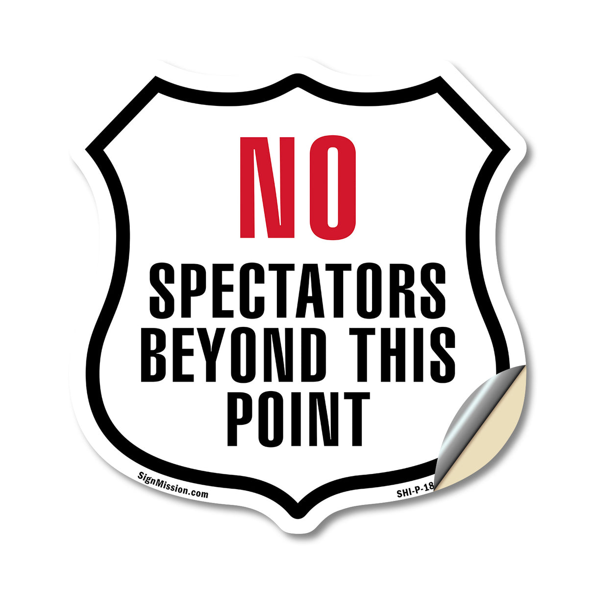 No Spectators Beyond This Point
