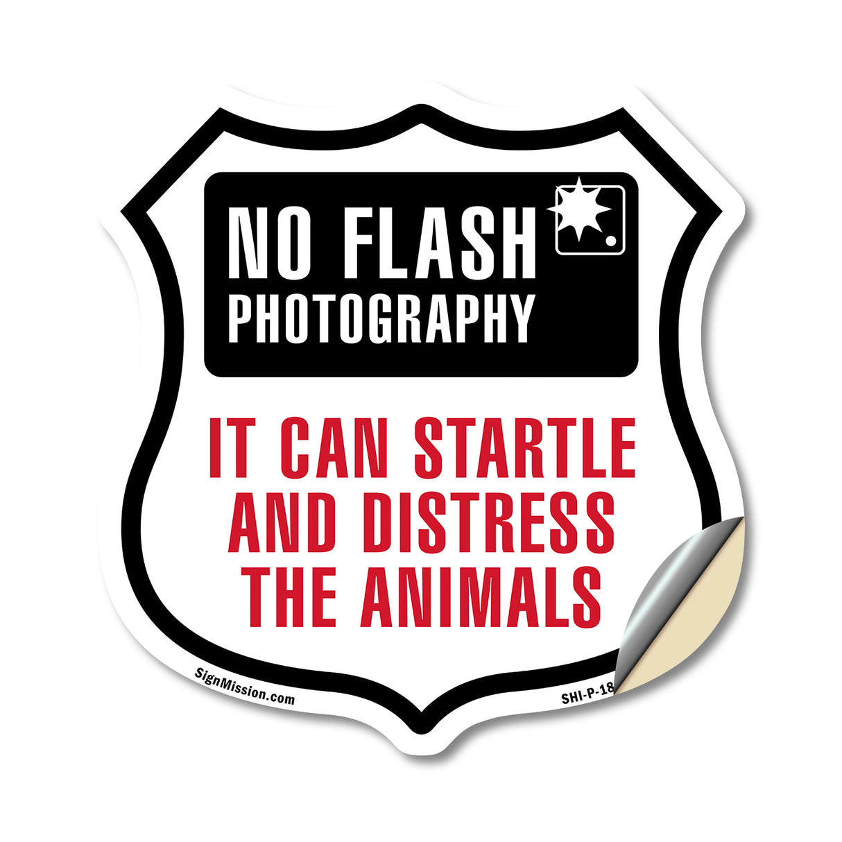 No Flash Photography It Can Startle And Distress The Animals
