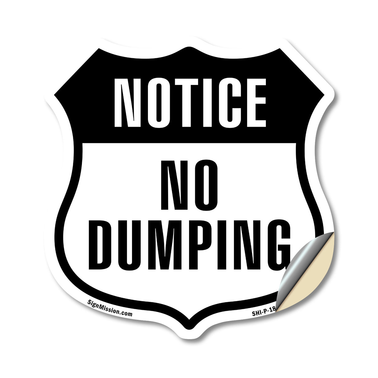 Notice No Dumping