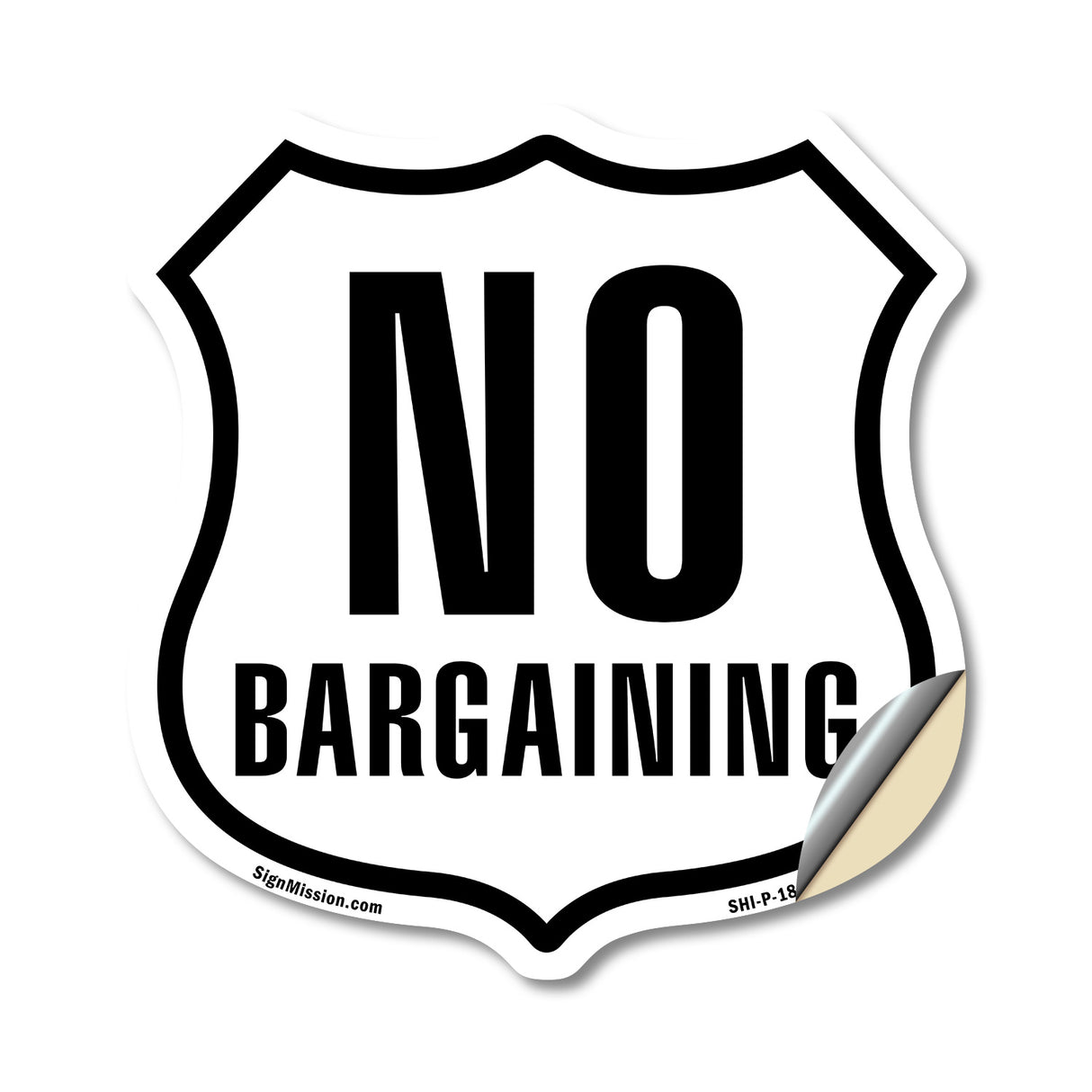 No Bargaining