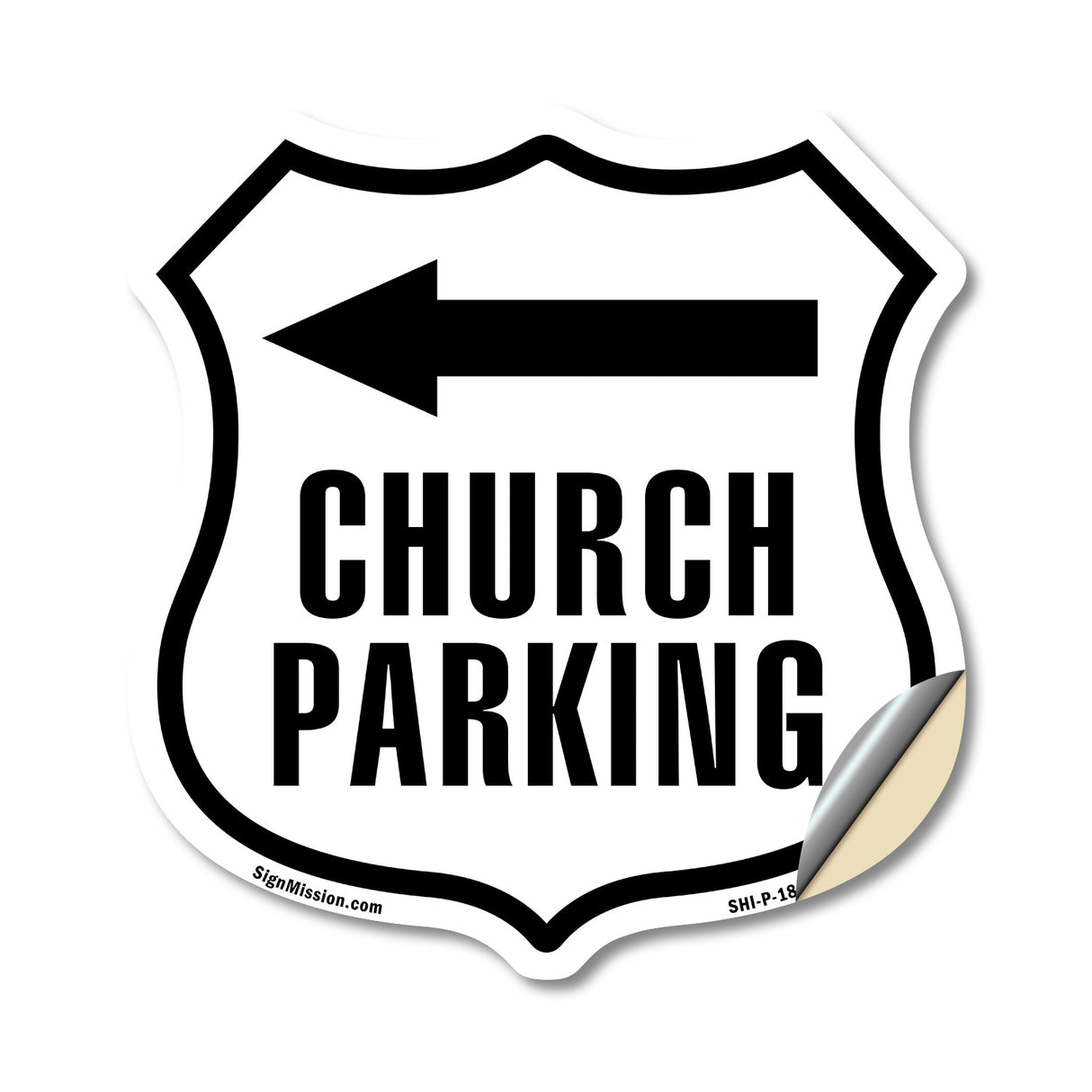 Church Parking Left
