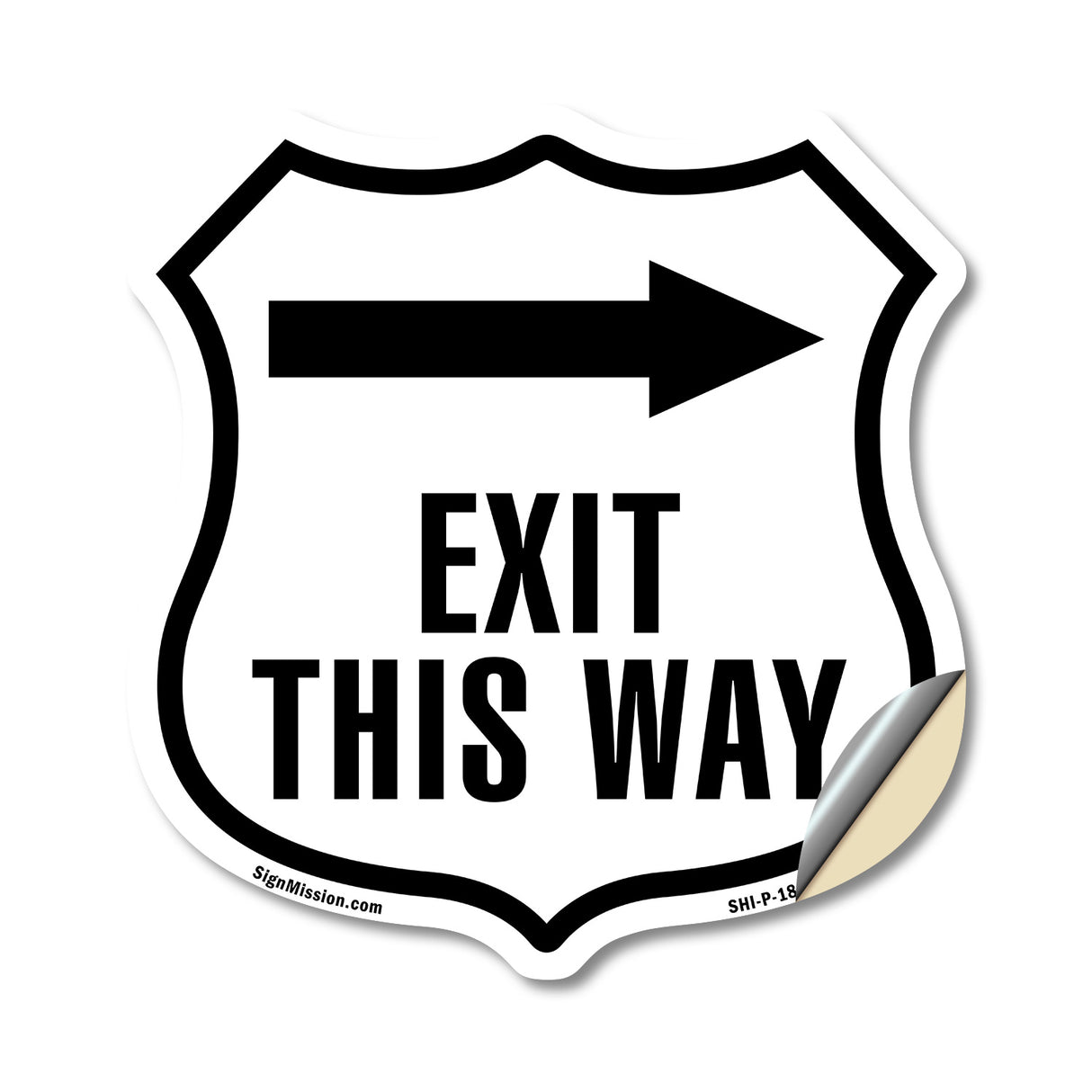 Exit This Way Right