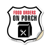 Food Orders on Porch