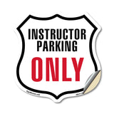Instructor Parking Only