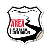 Conservation Area Do Not Disturb Wildlife