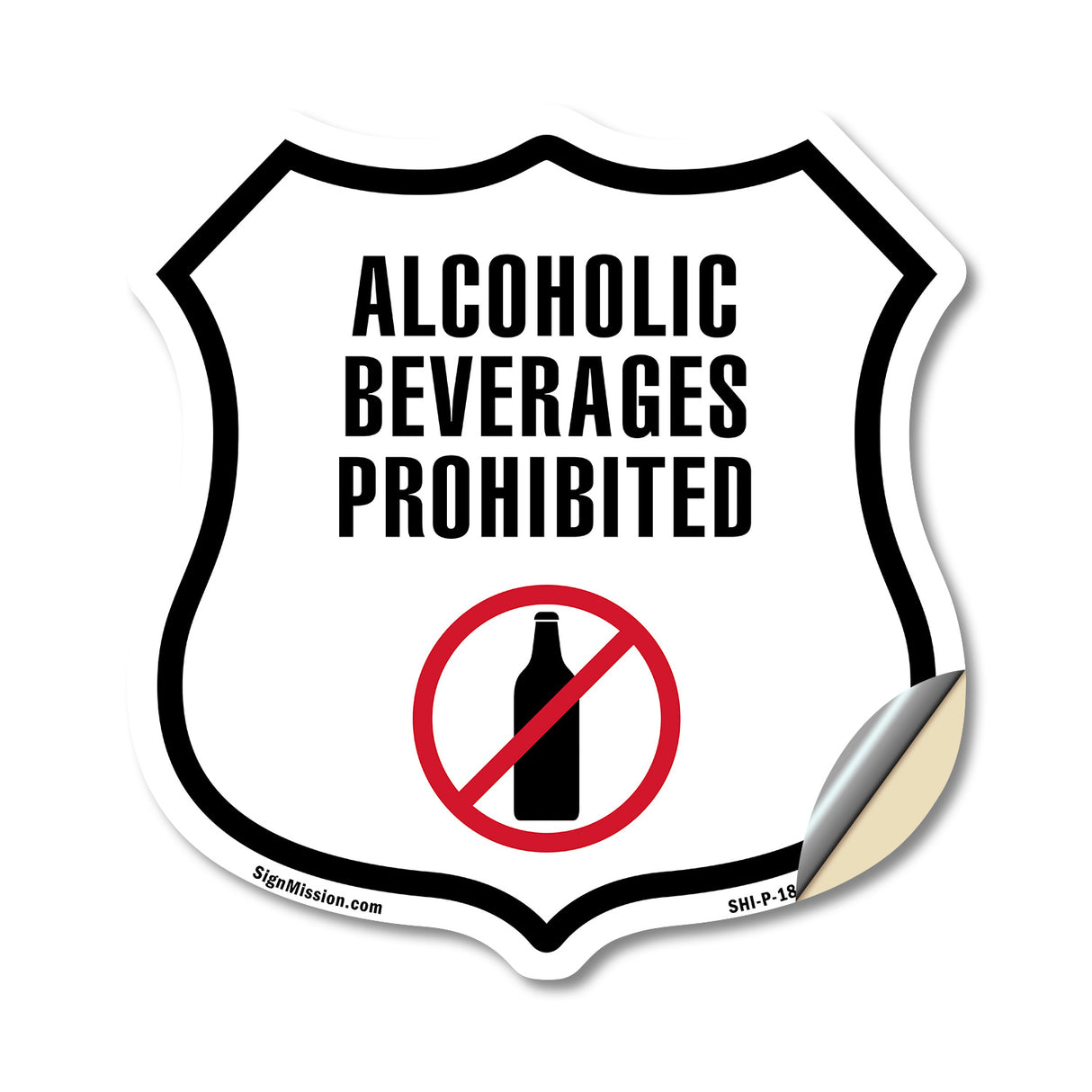 Alcoholic Beverages Prohibited