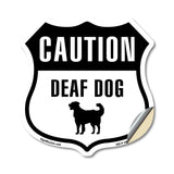 Caution Deaf Dog