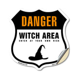 Danger Witch Area Enter At Your Own Risk