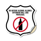 No Outside Alcohol Allowed Offenders Will Lose Privileges