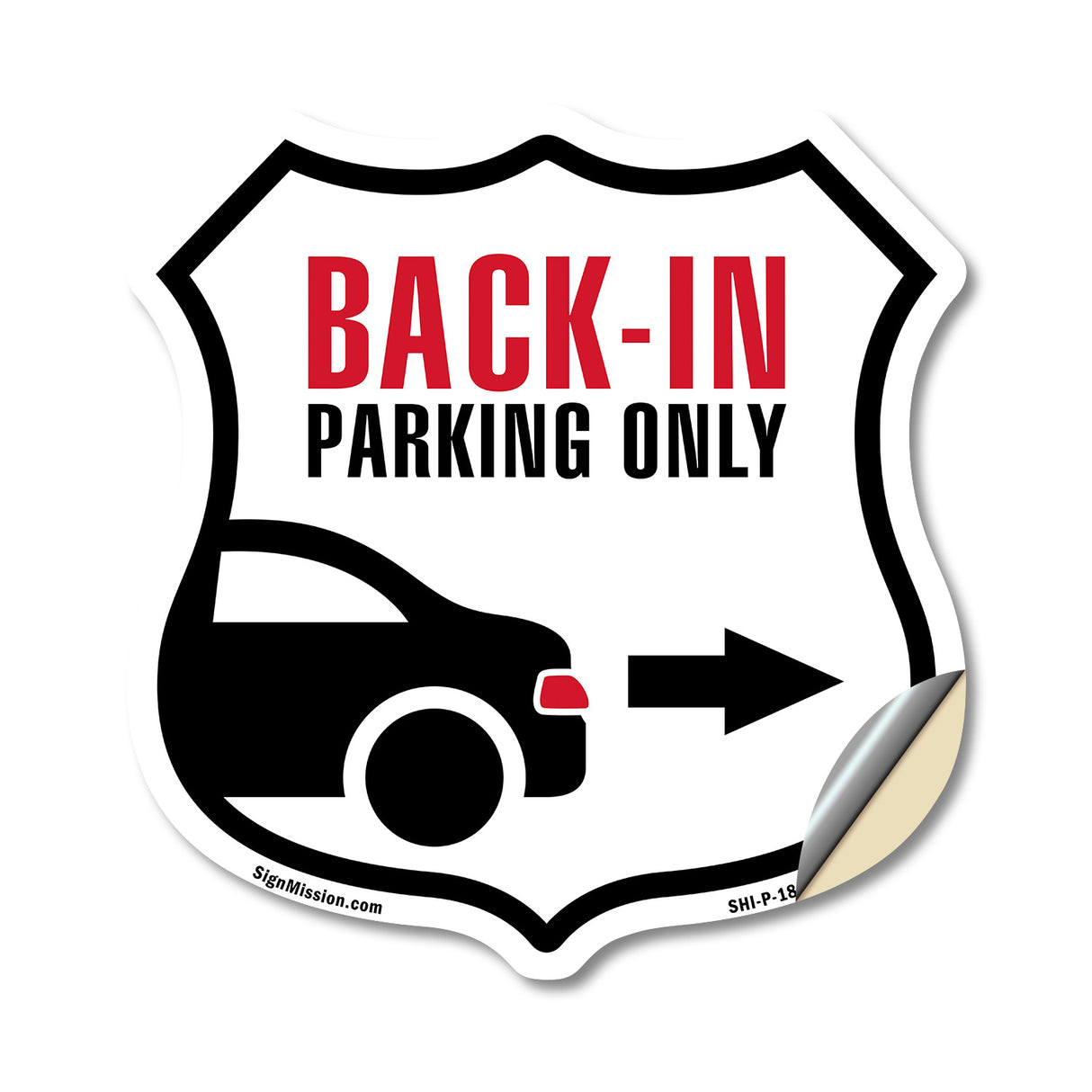 Back In Parking Only