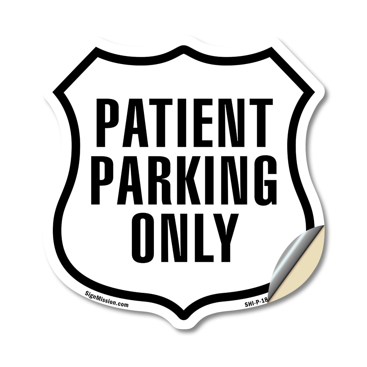 Patient Parking Only