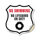No Swimming No Lifeguard On Duty
