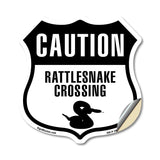 Caution Rattlesnake Crossing