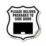 Please Deliver All Packages To Side Door