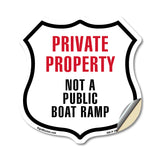 Private Property Not A Public Boat Ramp