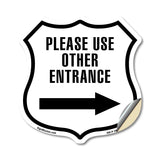 Please use Other Entrance Right Arrow