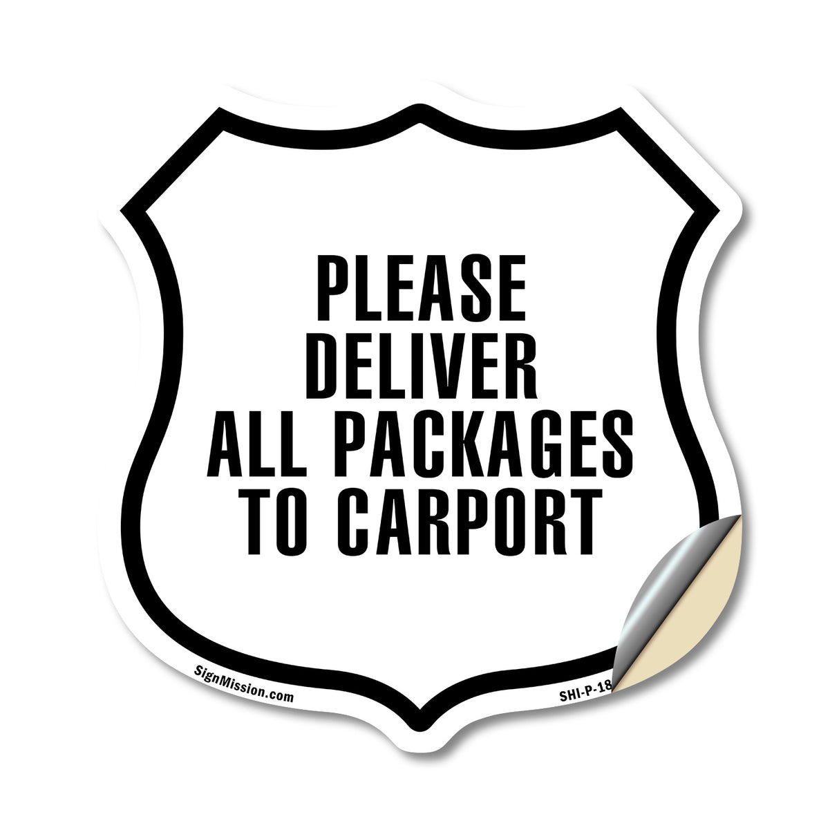 Please Deliver All Packages To Carport