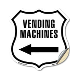 Vending Machines left arrow