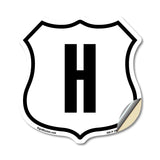 Letter H