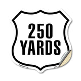 250 Yards Golf Course Running Race 5k Marathon Distance Marker