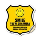 Smile You're On Camera Bilingual English / Spanish