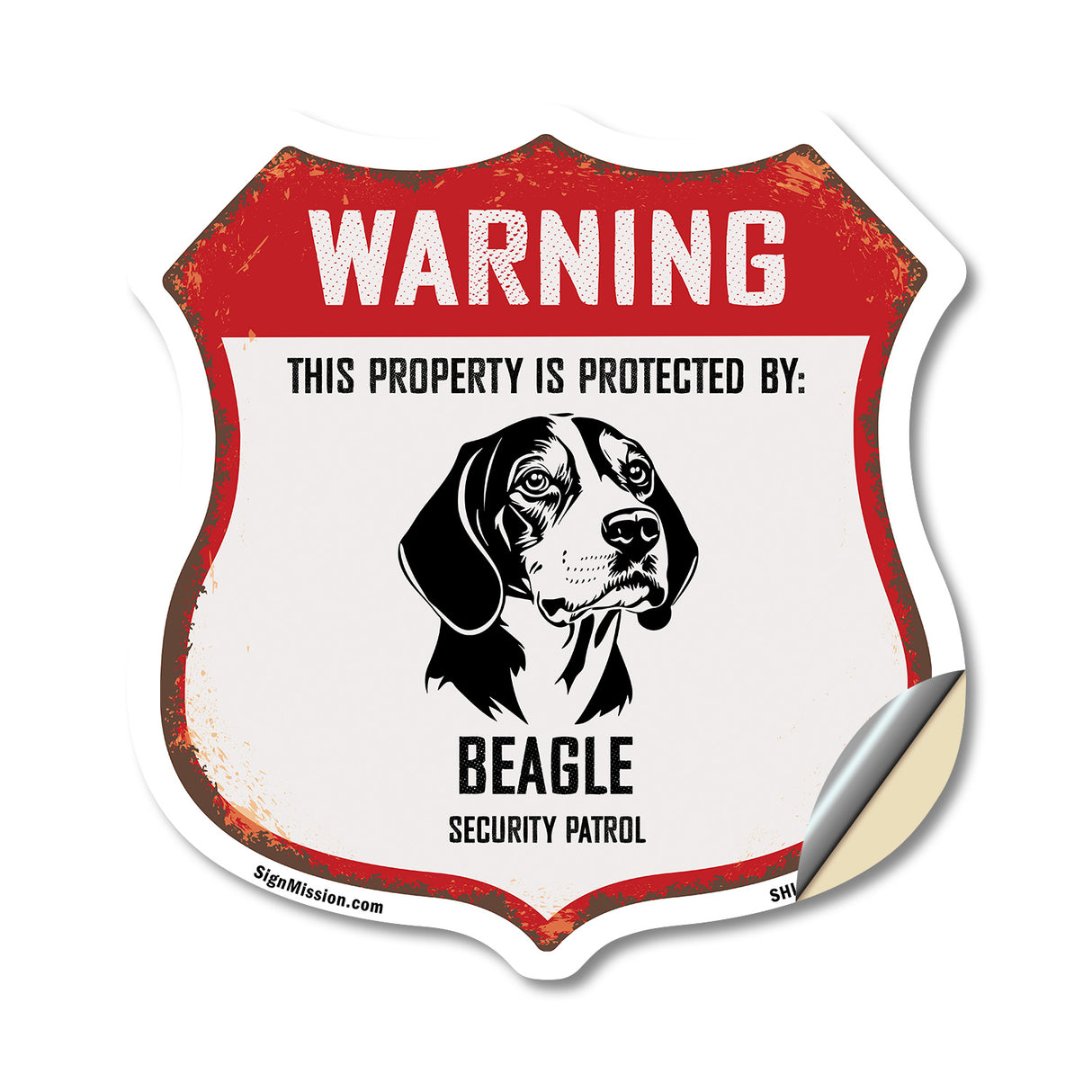 Warning This Property is Protected by Beagle