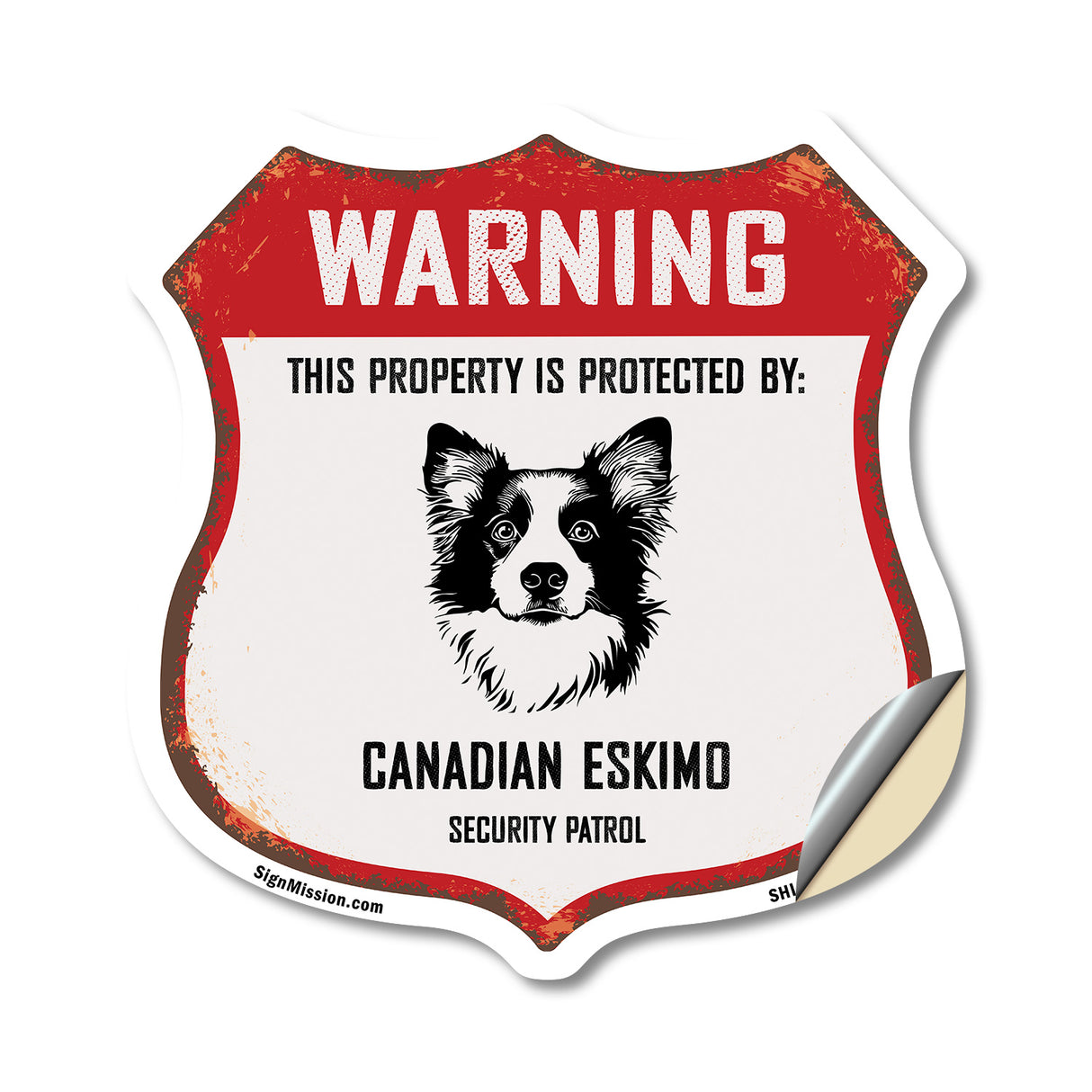 Warning This Property is Protected by Canadian Eskimo