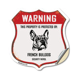 Warning This Property is Protected by French Bulldog