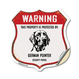 Warning This Property is Protected by German Pointer