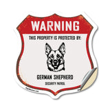 Warning This Property is Protected by German Shepherd