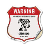 Warning This Property is Protected by Greyhound