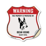 Warning This Property is Protected by Ibizan Hound
